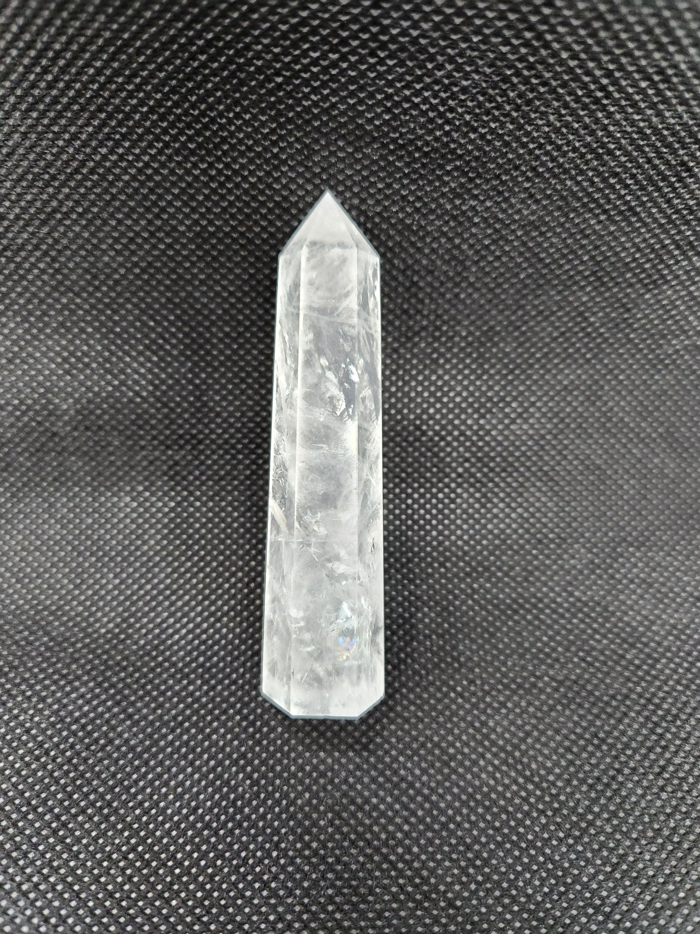 Crystal clear quarts tower