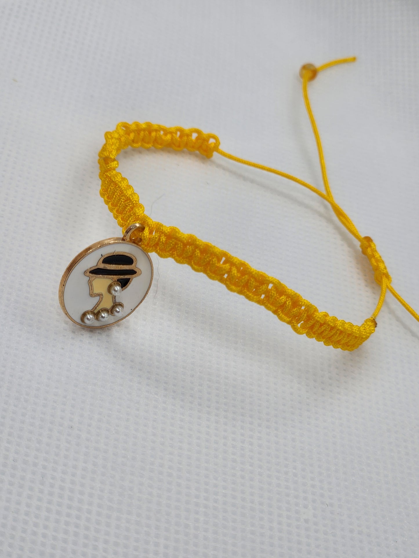 Yellow women bracelet