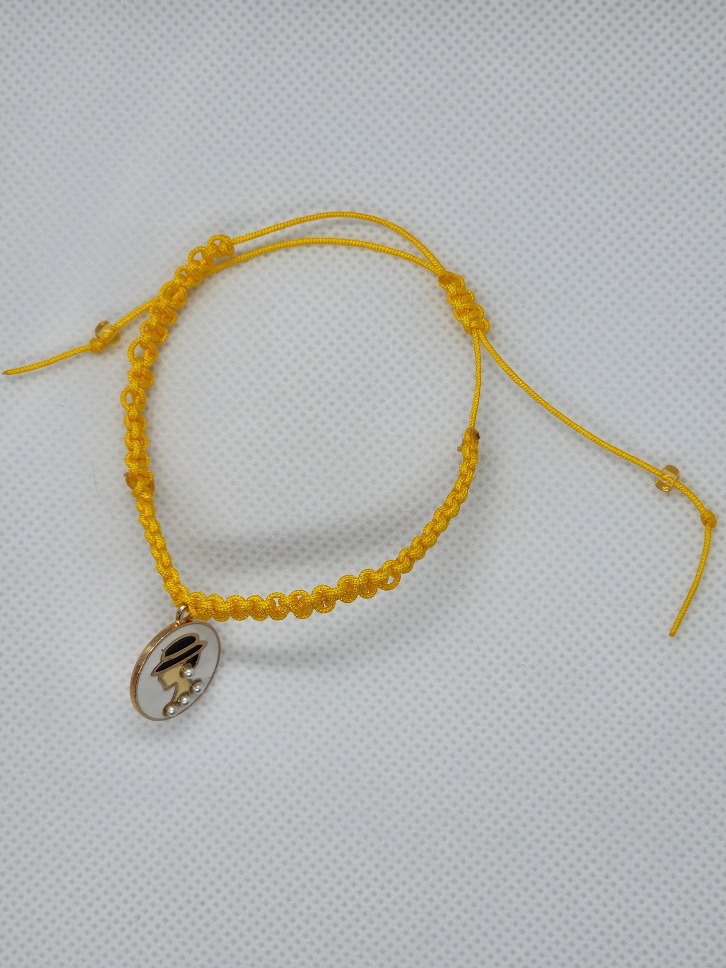 Yellow women bracelet