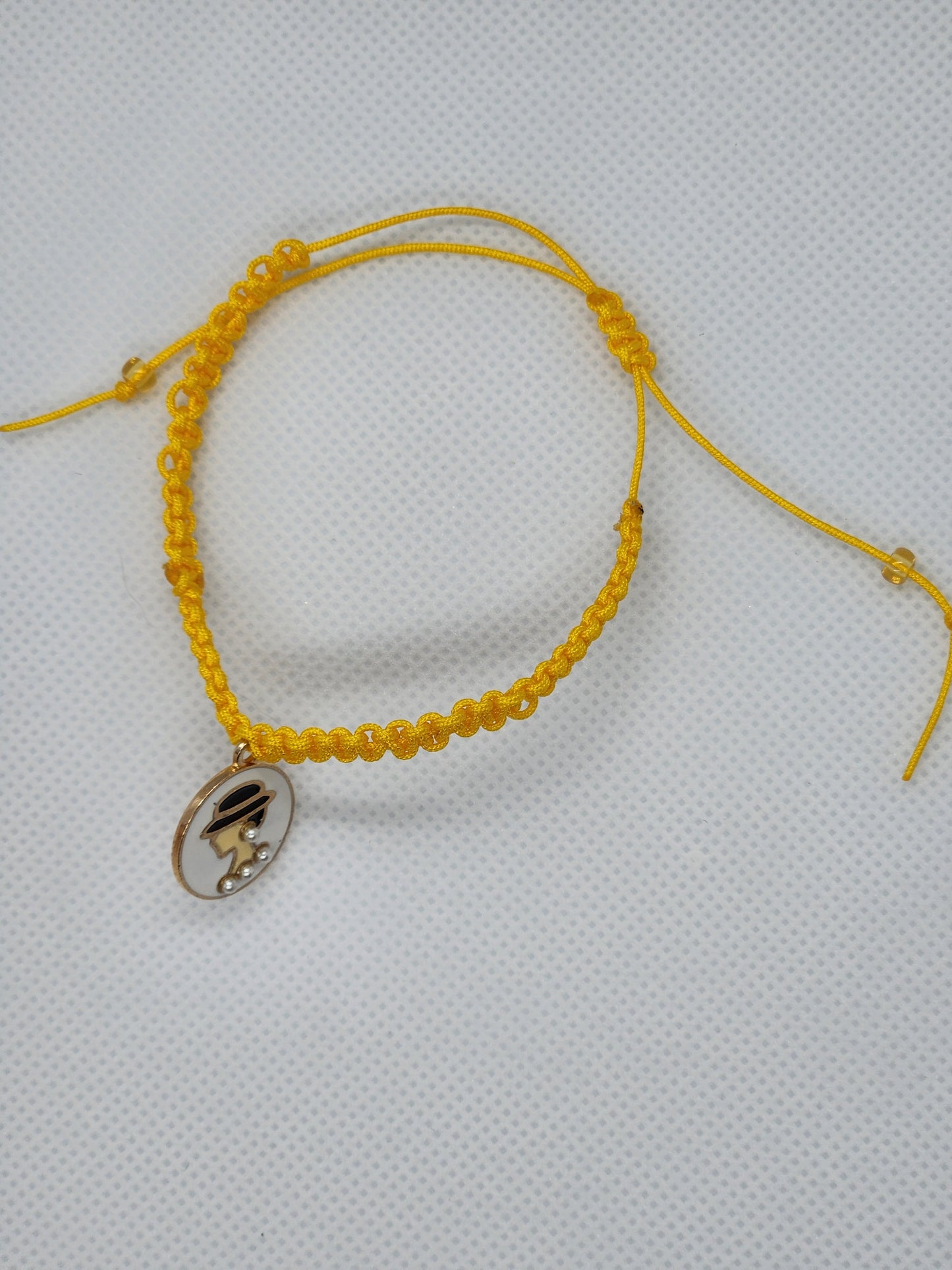 Yellow women bracelet