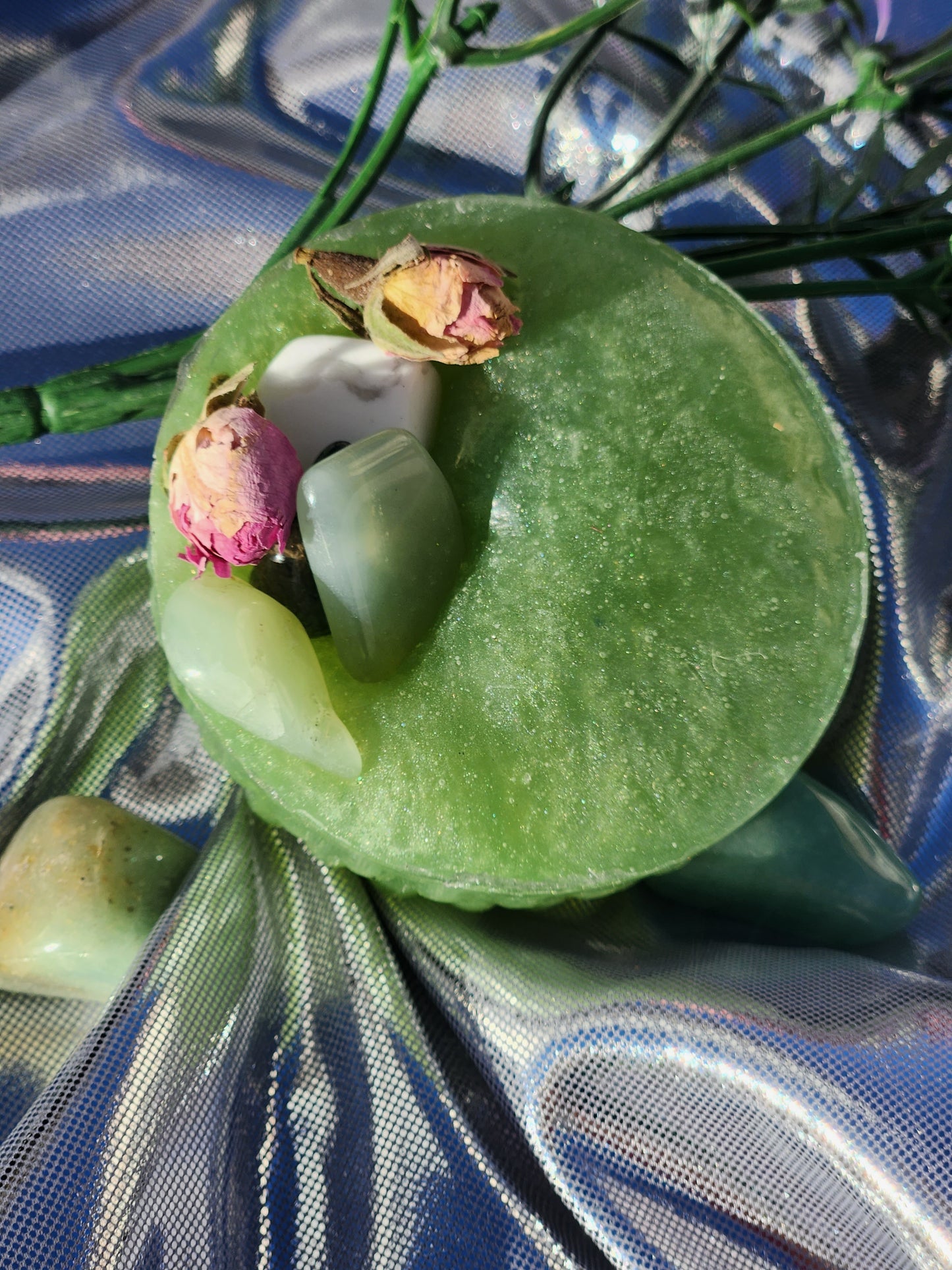 Luxury jade Floral soap