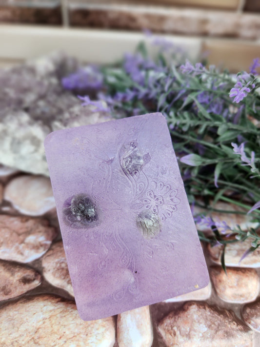 Amethyst lavender soap
