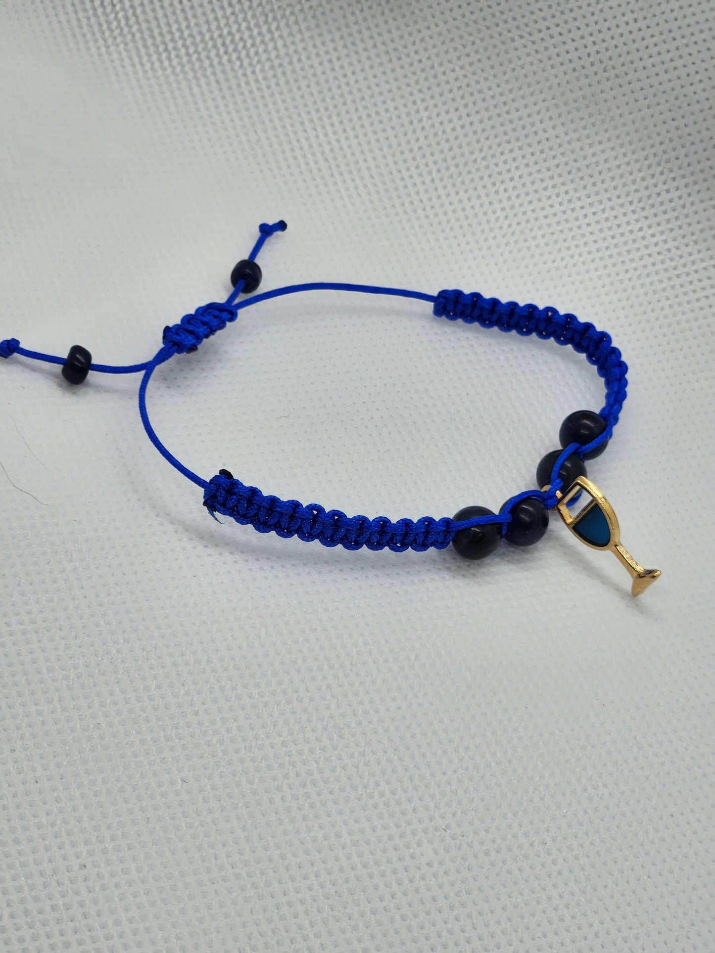 Blue wine lapiz azuli bracelet