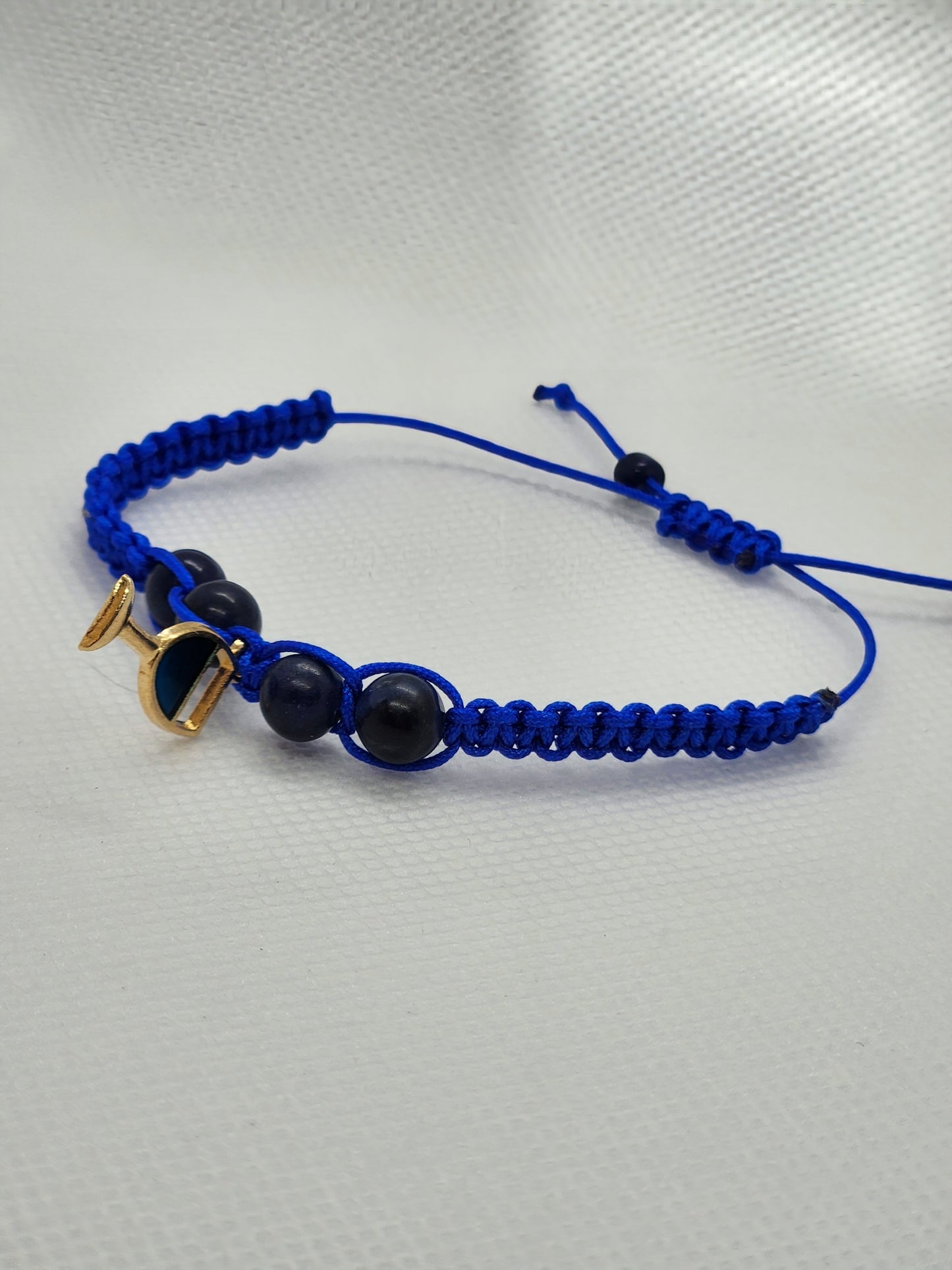 Blue wine lapiz azuli bracelet